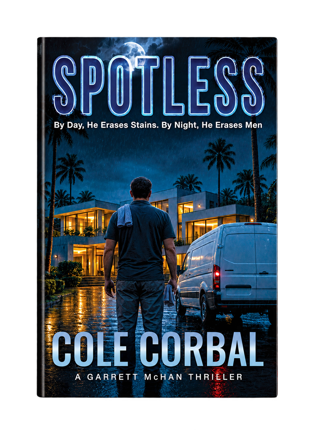 Paperback edition of Spotless by Cole Corbal